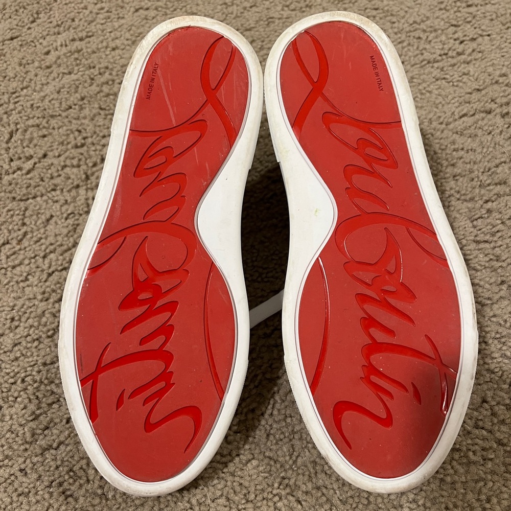 christian louboutin tennis shoes